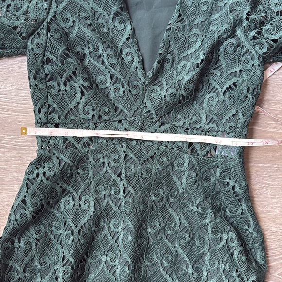 Sandro Hearty Lace Fit & Flare Cocktail Dress Medium - Picture 14 of 16